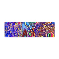 Peacock Bumper Sticker by icarusismartdesigns