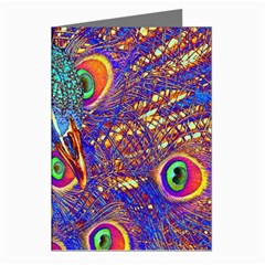 Peacock Greeting Card (8 Pack) by icarusismartdesigns