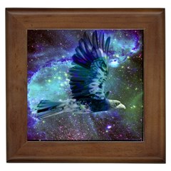 Catch A Falling Star Framed Ceramic Tile by icarusismartdesigns