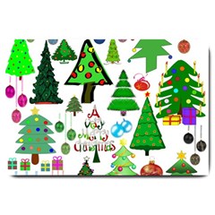 Oh Christmas Tree Large Door Mat by StuffOrSomething