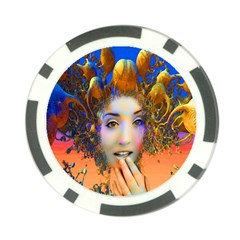 Organic Medusa Poker Chip by icarusismartdesigns