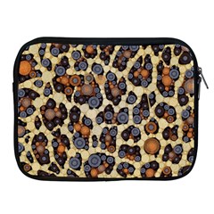 Cheetah Abstract Apple Ipad Zippered Sleeve by OCDesignss