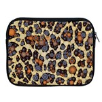 Cheetah Abstract Apple iPad Zippered Sleeve Front