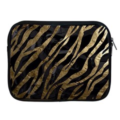 Gold Zebra  Apple Ipad Zippered Sleeve by OCDesignss