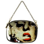 Woman With Attitude Grunge  Chain Purse (Two Sided)  Back