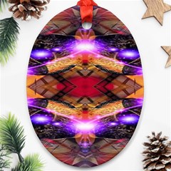 Third Eye Oval Ornament (two Sides) by icarusismartdesigns