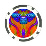 Lava Creature Poker Chip Front