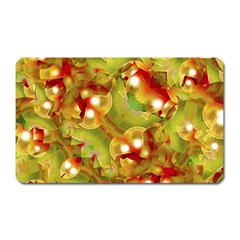 Christmas Print Motif Magnet (rectangular) by dflcprints