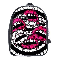 Bling Lips  School Bag (xl) by OCDesignss