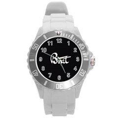 Brat Blk Plastic Sport Watch (large) by OCDesignss