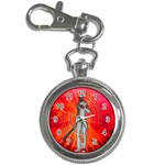 White Knight Key Chain Watch Front