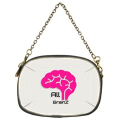 All Brains Leather  Chain Purse (one Side) by OCDesignss