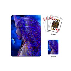 Moon Shadow Playing Cards (mini) by icarusismartdesigns