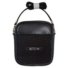 Black Bit?h Girl s Sling Bag by OCDesignss