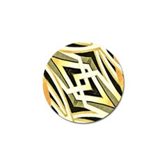 Art Print Tribal Style Pattern Golf Ball Marker 4 Pack by dflcprints