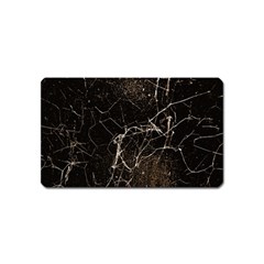 Spider Web Print Grunge Dark Texture Magnet (name Card) by dflcprints