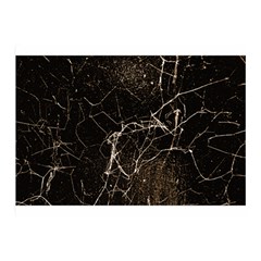 Spider Web Print Grunge Dark Texture Double Sided Flano Blanket (mini) by dflcprints