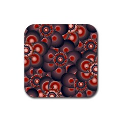 Modern Floral Decorative Pattern Print Drink Coaster (square) by dflcprints