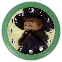 Kathleen Anonymous Ipad Wall Clock (color) by AnonMart