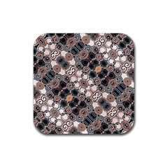 Modern Arabesque Pattern Print Drink Coaster (square) by dflcprints