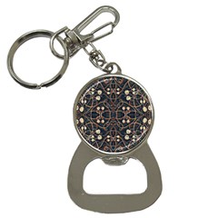 Victorian Style Grunge Pattern Bottle Opener Key Chain by dflcprints