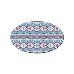 Aztec Style Pattern In Pastel Colors Sticker 100 Pack (oval) by dflcprints