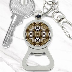 Baroque Ornament Pattern Print Bottle Opener Key Chain by dflcprints