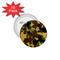 Camo Pattern  1 75  Button (10 Pack) by Colorfulart23