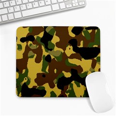 Camo Pattern  Large Mouse Pad (rectangle) by Colorfulart23