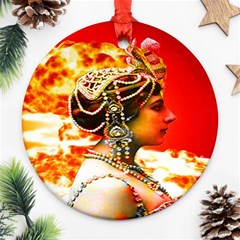 Mata Hari Ornament (round) by icarusismartdesigns