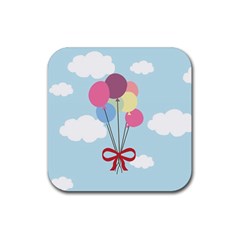 Balloons Drink Coaster (square) by Kathrinlegg