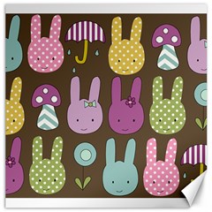 Bunny  Canvas 16  X 16  (unframed) by Kathrinlegg