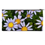 Yellow White Daisy Flowers Pencil Case Back