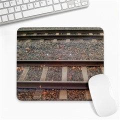 Railway Track Train Large Mouse Pad (rectangle) by yoursparklingshop