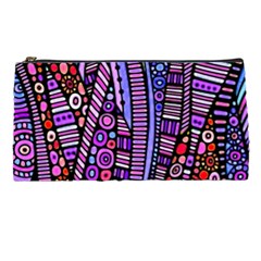 Stained Glass Tribal Pattern Pencil Case by KirstenStar