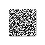 Black and White Blots Magnet (Square) Front