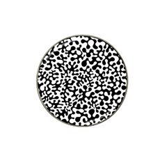 Black And White Blots Golf Ball Marker 10 Pack (for Hat Clip) by KirstenStar