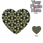 Faux Animal Print Pattern Playing Cards 54 (Heart)  Front - Spade3