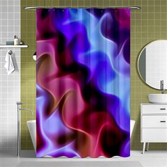 Rippling Satin Shower Curtain 48  X 72  (small)  by KirstenStar