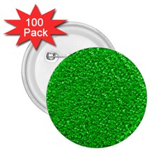 Sparkling Glitter Neon Green 2 25  Buttons (100 Pack)  by ImpressiveMoments