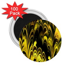 Fractal Marbled 15 2 25  Magnets (100 Pack)  by ImpressiveMoments