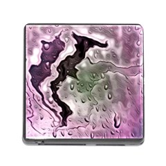 Wet Metal Pink Memory Card Reader (square) by ImpressiveMoments