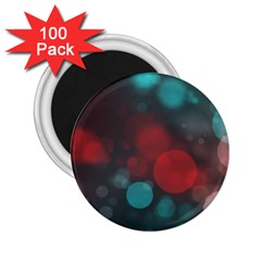 Modern Bokeh 15b 2 25  Magnets (100 Pack)  by ImpressiveMoments