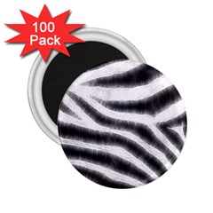 Black&white Zebra Abstract Pattern  2 25  Magnets (100 Pack)  by OCDesignss