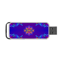 Abstract 2 Portable Usb Flash (one Side) by icarusismartdesigns