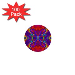 Butterfly Abstract 1  Mini Button (100 Pack)  by icarusismartdesigns