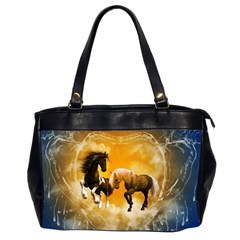 Wonderful Horses Office Handbags (2 Sides)  by FantasyWorld7