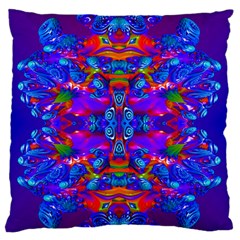 Abstract 4 Standard Flano Cushion Cases (one Side)  by icarusismartdesigns