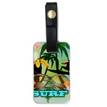 Surfing Luggage Tags (One Side)  Front