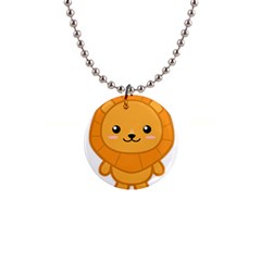 Kawaii Lion Button Necklaces by KawaiiKawaii